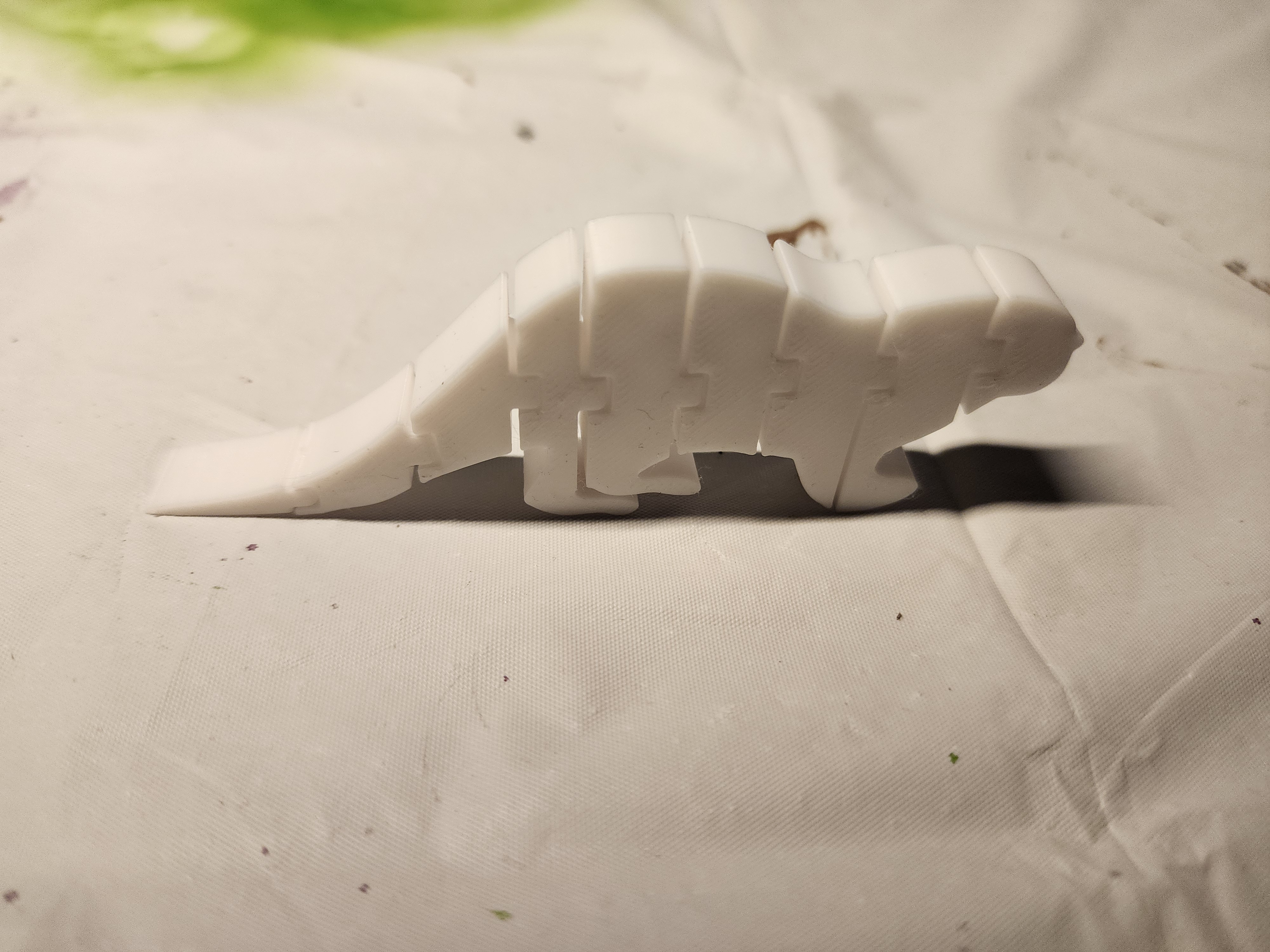 Articulated 3D printed flexi toy